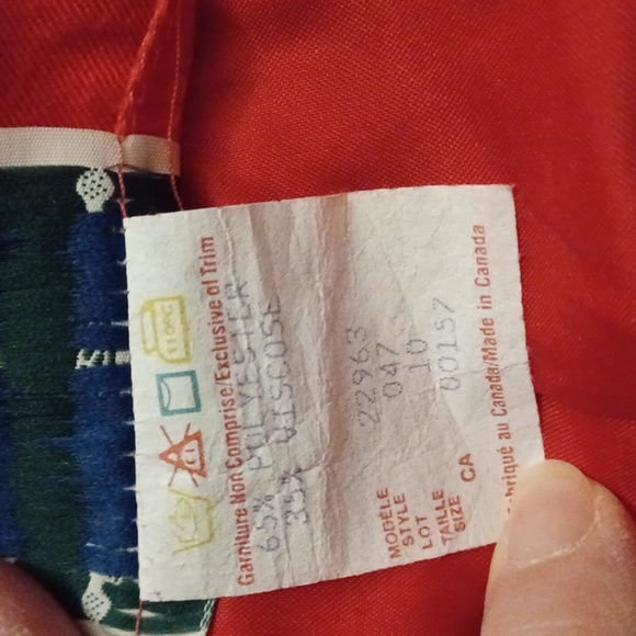 4/$80 Long Red Pencil Skirt - Size 10 - Picture 6 of 6